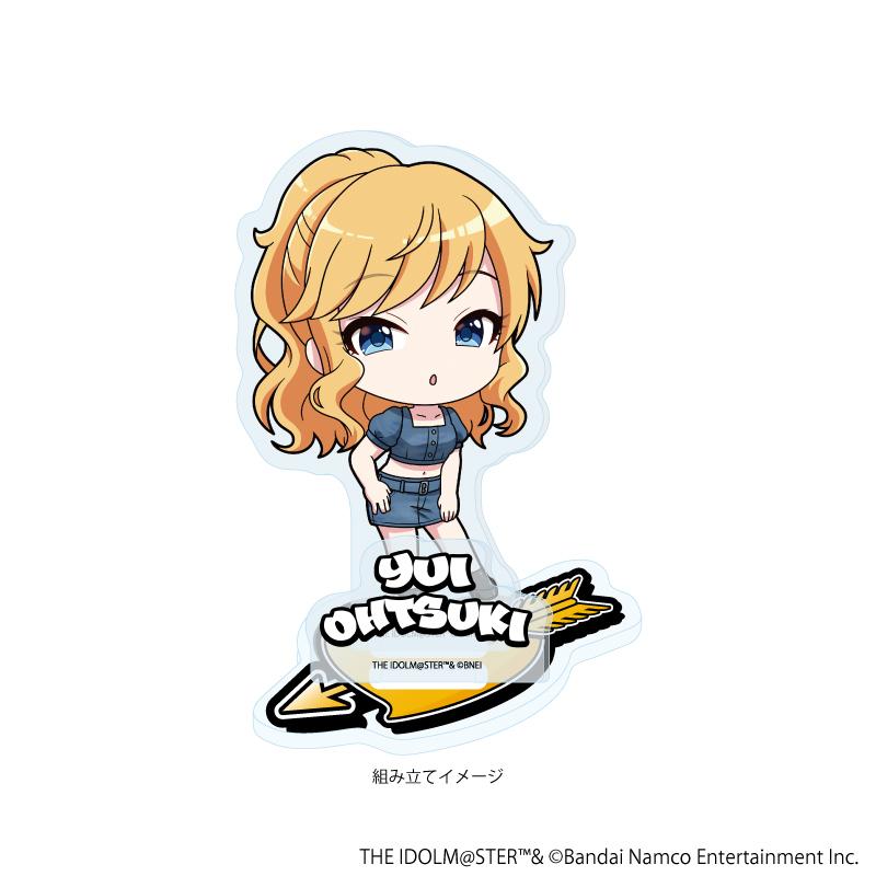 アイドルマスター シンデレラガールズ（偶像大師 灰姑娘女孩） 24 大槻唯 亞克力立牌 牛仔風造型ver. 迷你角色插畫款