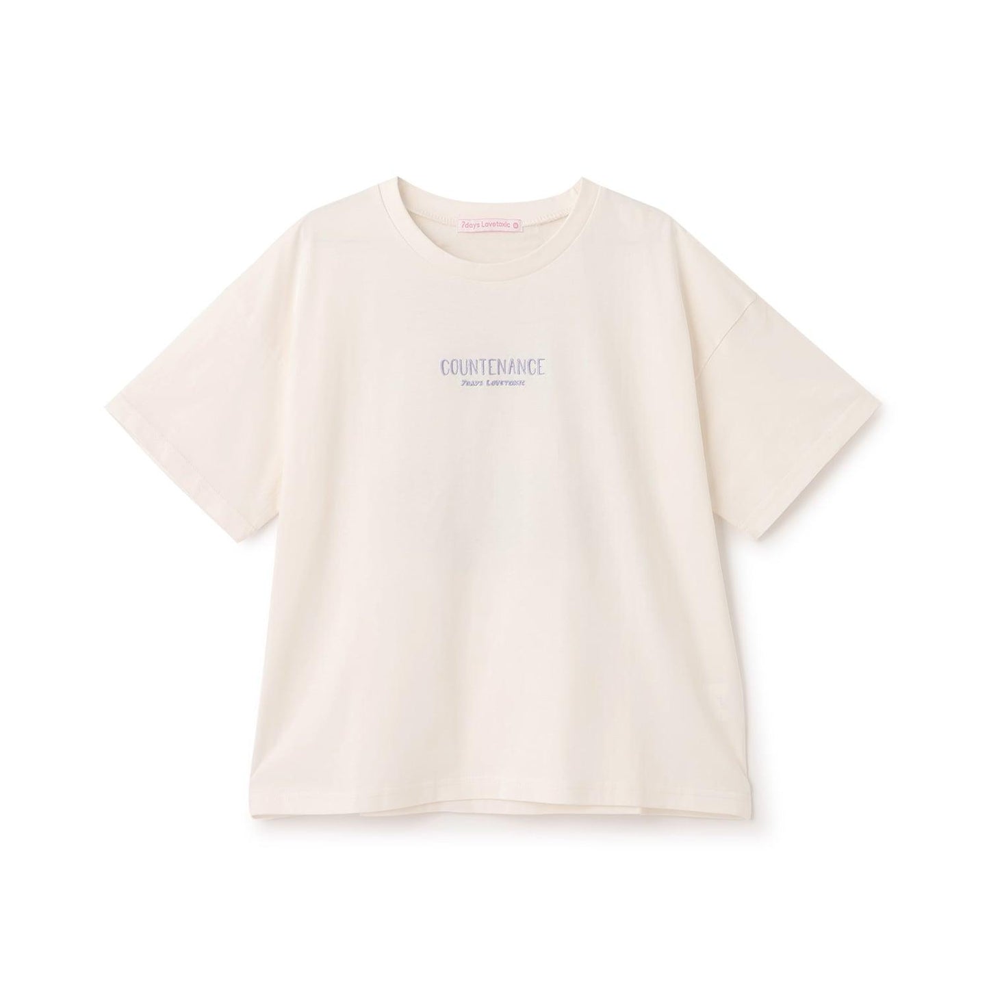 7days 背部女孩插畫 半袖T恤