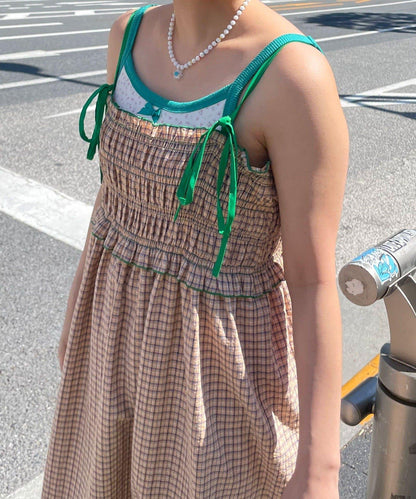 HELLO.SANFRANCISCO ハローサンフランシスコ 花朵剪裁抽褶連衣裙