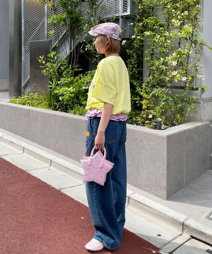 HELLO.SANFRANCISCO/ハローサンフランシスコ 下襬荷葉邊抽繩T恤