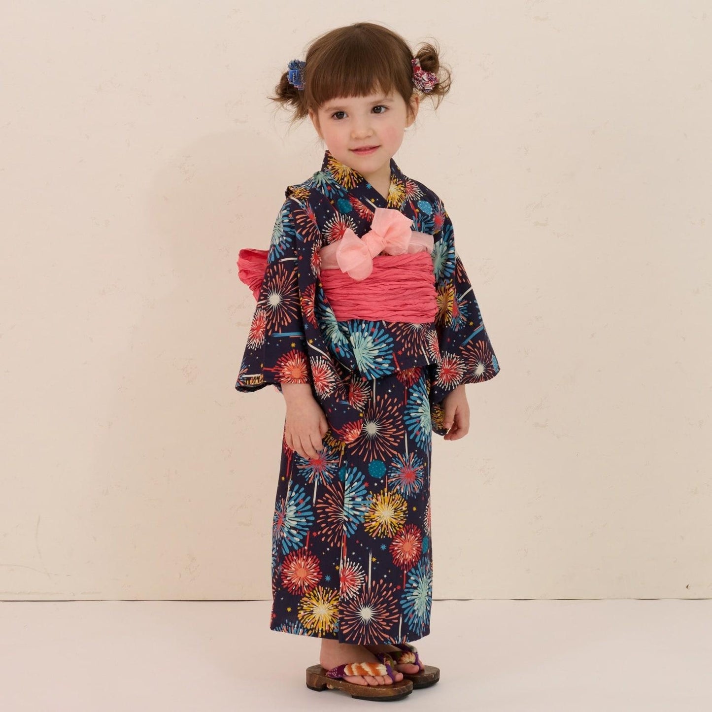 煙花圖案浴衣套裝