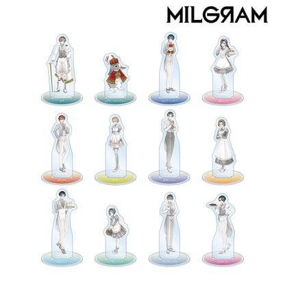 MILGRAM（MILGRAM） 週年繪製系列 第六彈 角色隨機亞克力立牌 完整盒裝（12包入）
