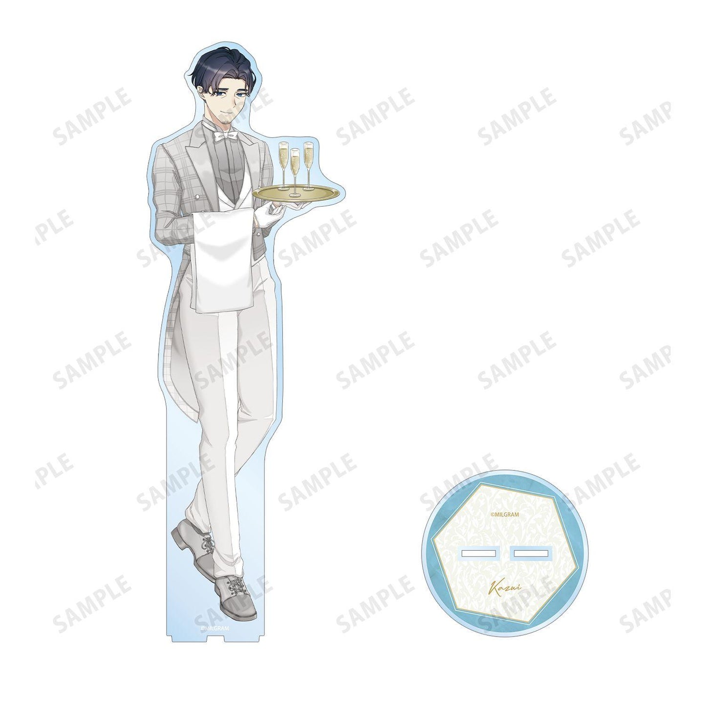 MILGRAM（MILGRAM） 全新繪製系列 カズイ 特大亞克力立牌 6th Anniversary ver.