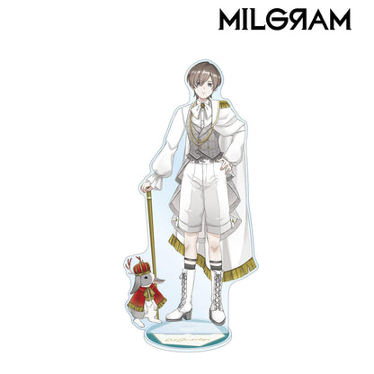 《MILGRAM》（MILGRAM） エス&ジャッカロープ 特大亞克力立牌 描き下ろし 6th Anniversary ver.