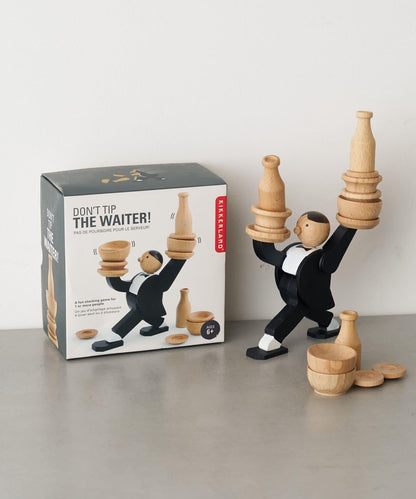 KIKKERLAND Don't Tip The Waiter Stacking Game 平衡疊放桌面遊戲