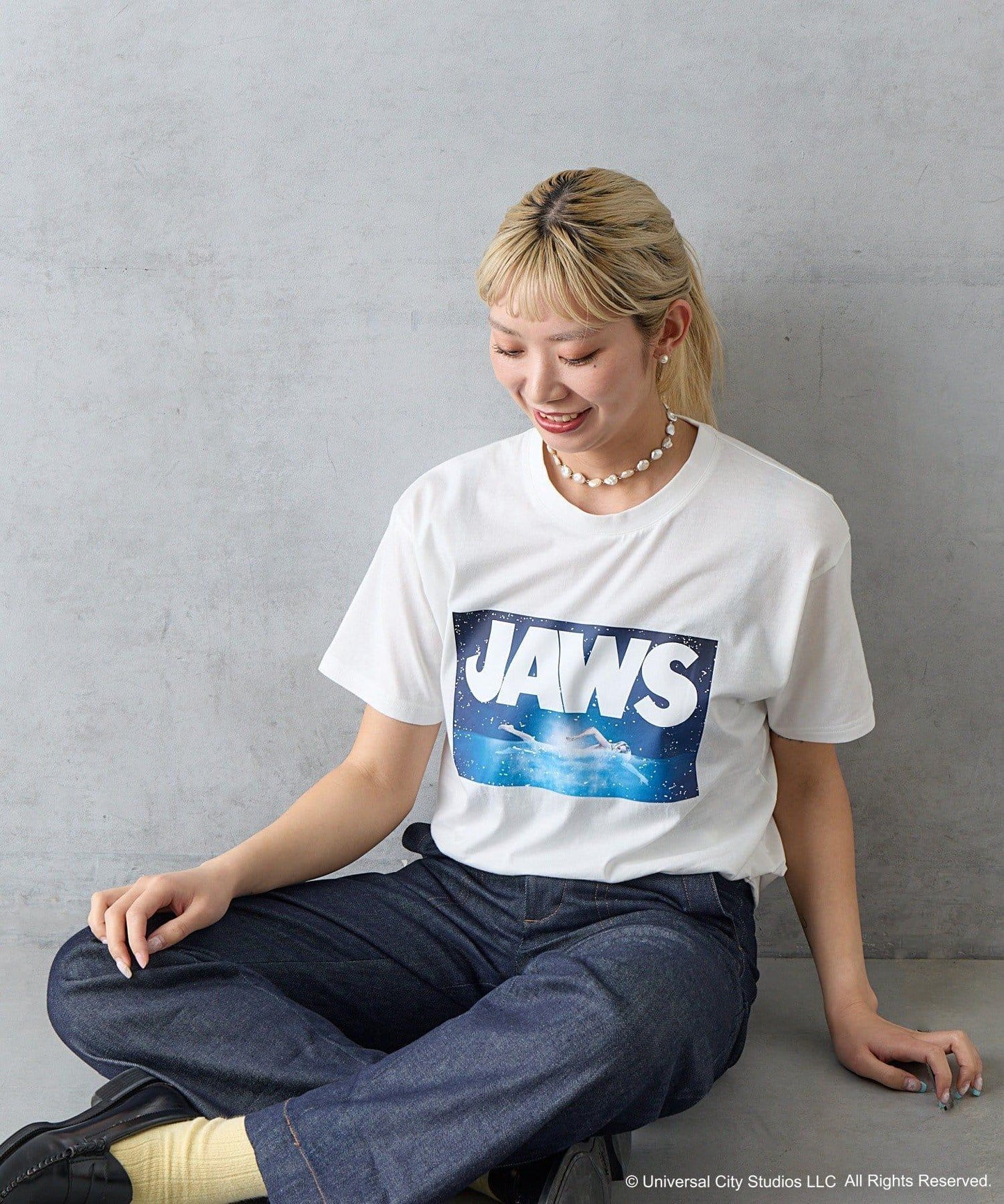 JAWS（大白鯊） T恤