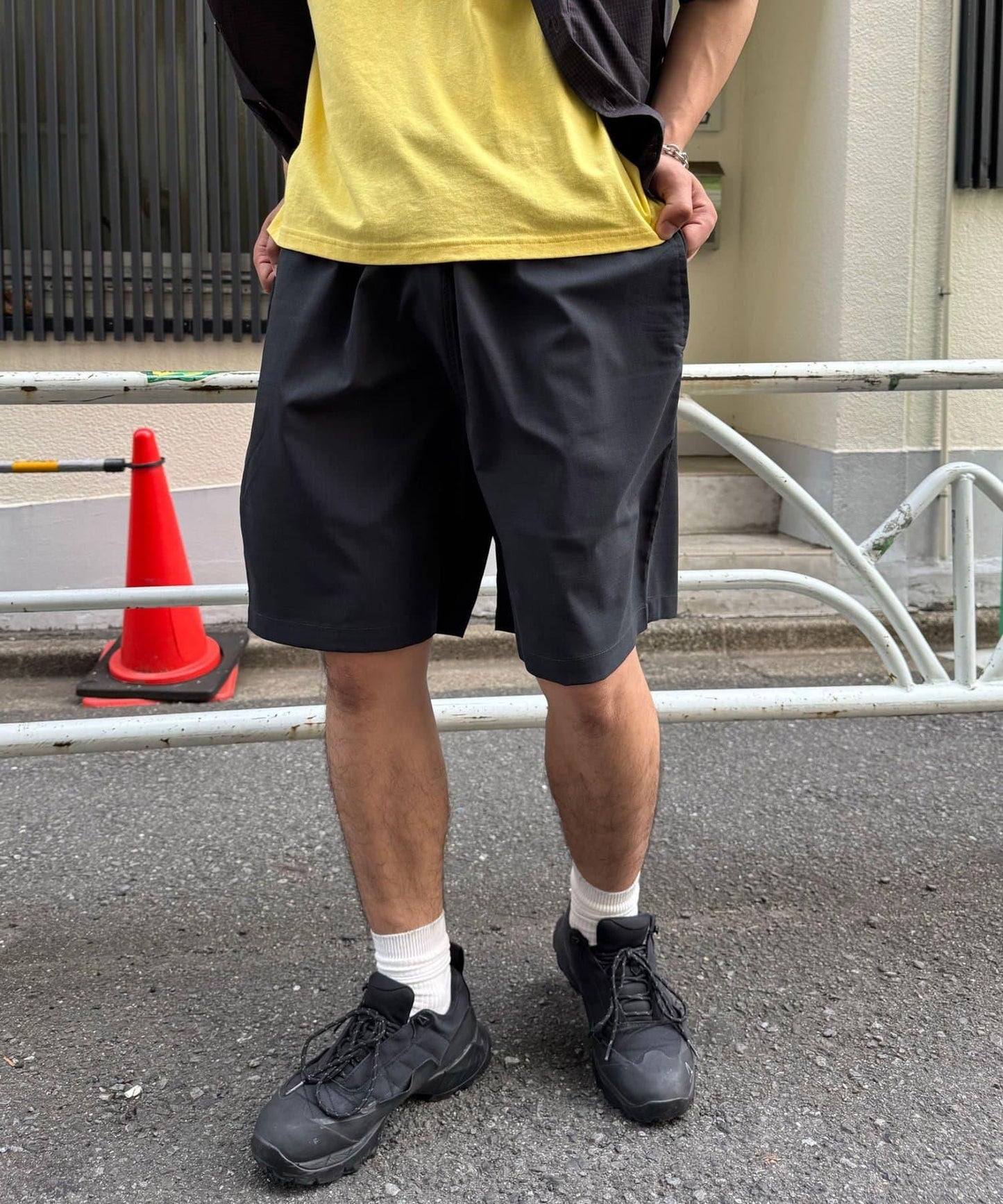 多功能休閒寬鬆短褲