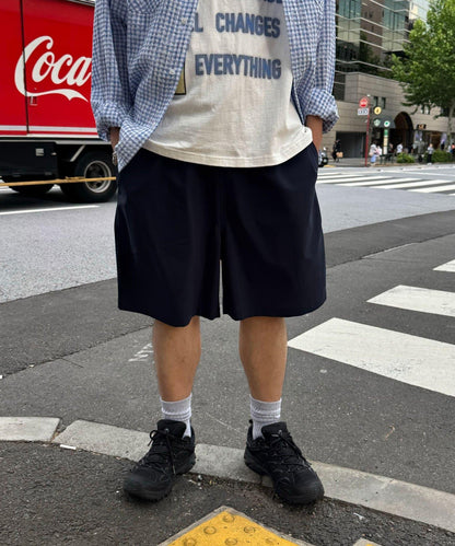 多功能休閒寬鬆短褲