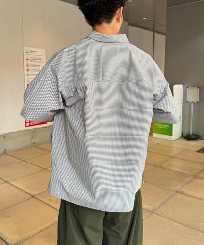 工裝風格紋襯衫