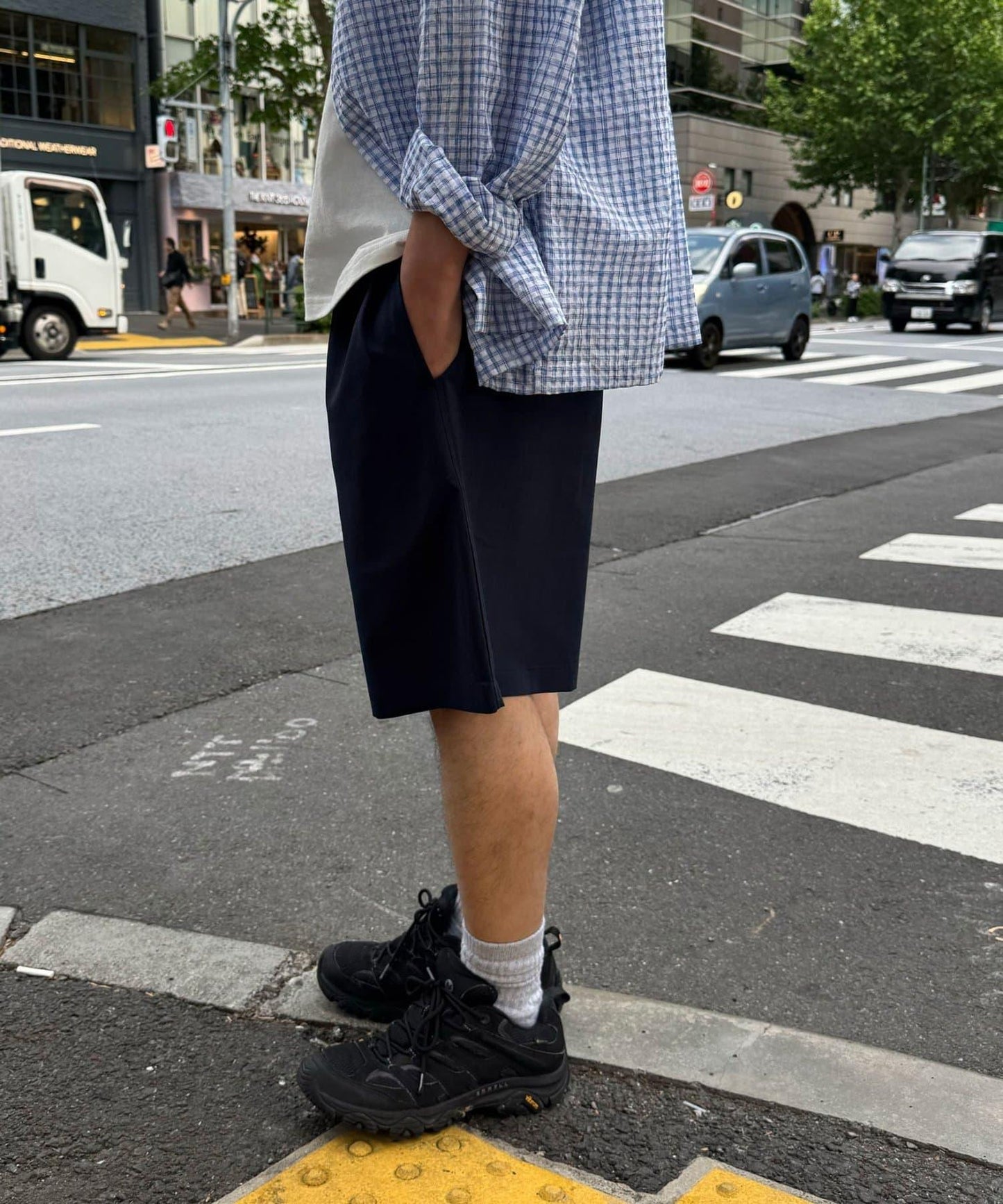 多功能休閒寬鬆短褲