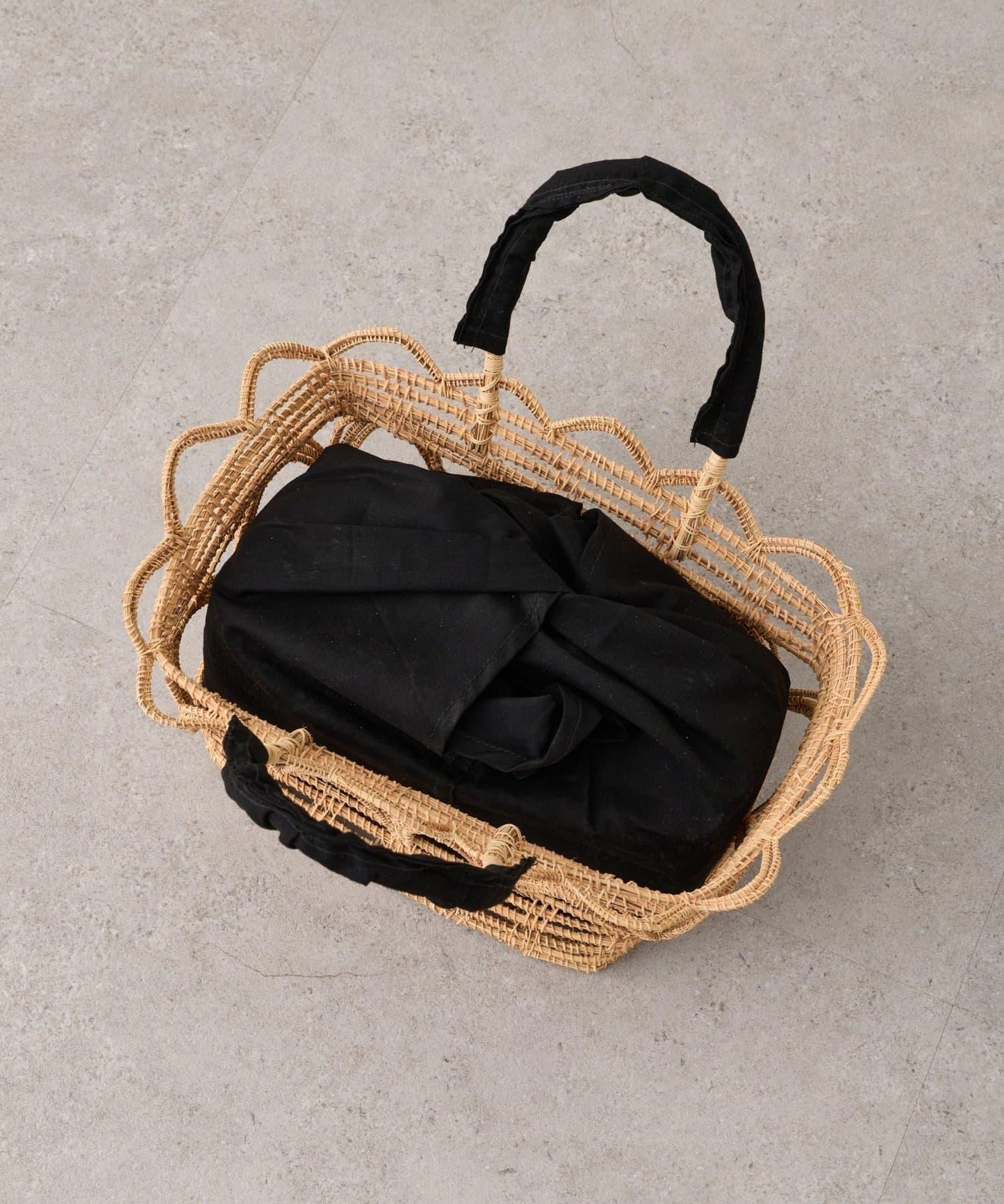 タランゴ 手工製作附內襯 編織包