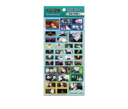 呪術廻戦（咒術回戰） 5週年系列 劇場版 呪術廻戦0 透明貼紙 2款