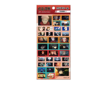 《咒術回戰》（咒術回戰） 5週年系列 透明貼紙 2款