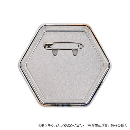 光が死んだ夏（光之消逝之夏） neneon系列 オーロラ 缶バッジ ヒカル款