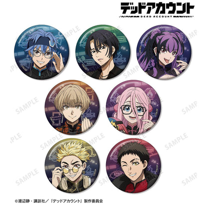 デッドアカウント 新繪中華服ver.系列 トレーディング徽章 全套BOX（7包入）