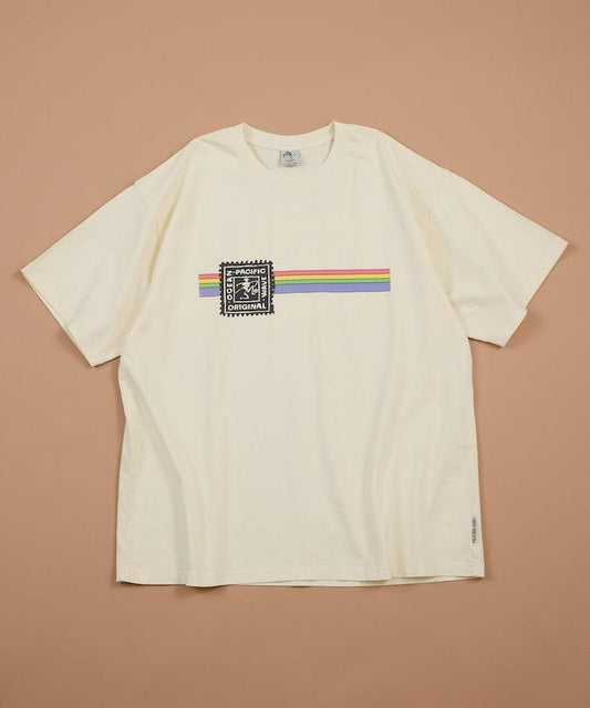 オーシャンパシフィック特別 HERITAGE TEE RAINBOW T恤