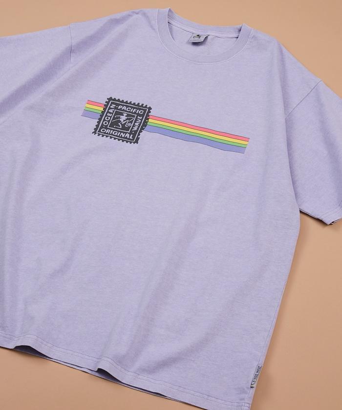 オーシャンパシフィック特別 HERITAGE TEE RAINBOW T恤