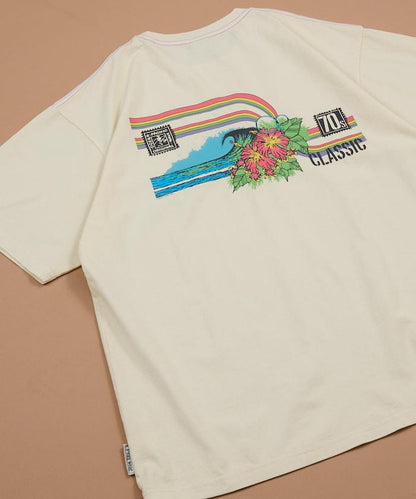 オーシャンパシフィック特別 HERITAGE TEE RAINBOW T恤