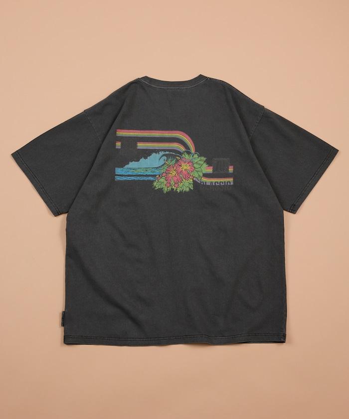 オーシャンパシフィック特別 HERITAGE TEE RAINBOW T恤