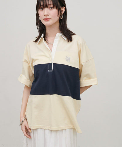 橄欖球風Polo套頭上衣