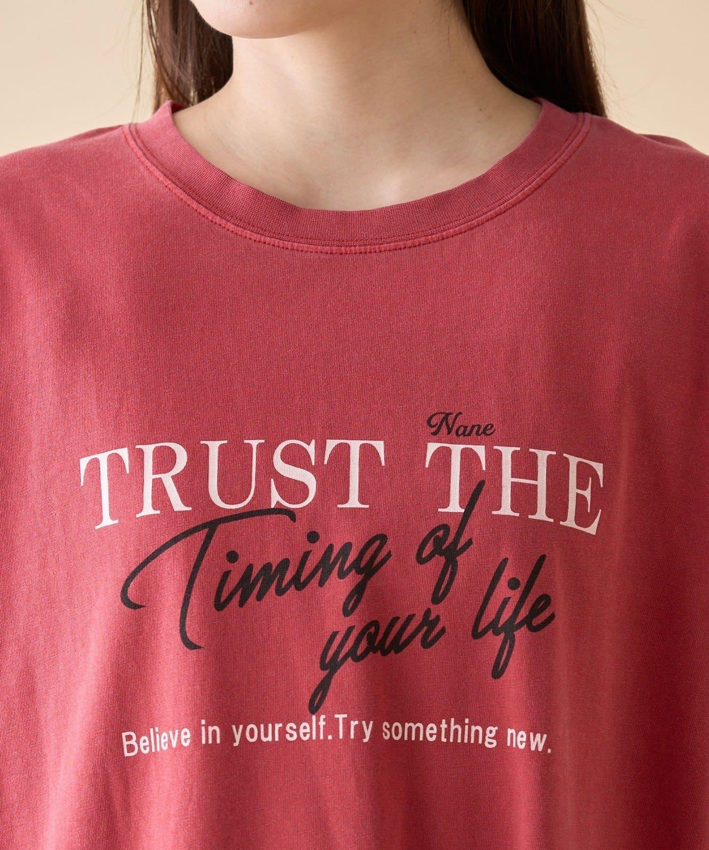 nane 復古做舊T恤