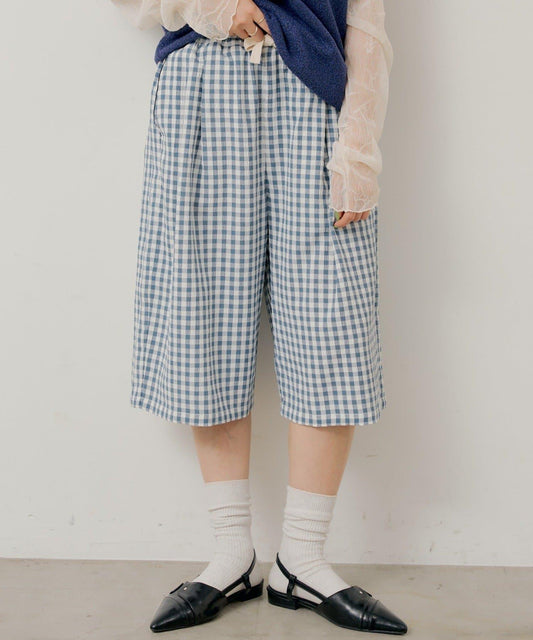 Kastane WHIMSIC 格紋睡衣短褲