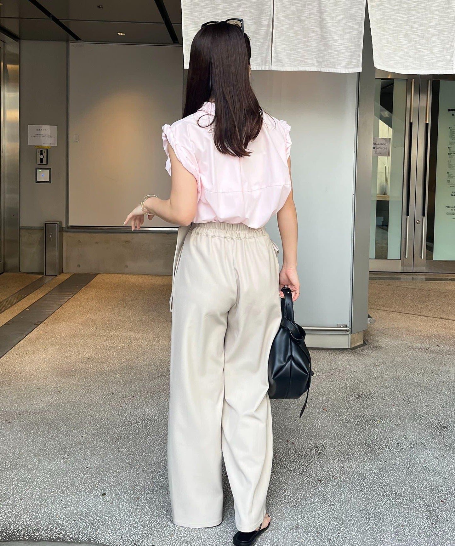 氣球裝飾無袖襯衫