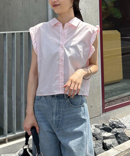 氣球裝飾無袖襯衫