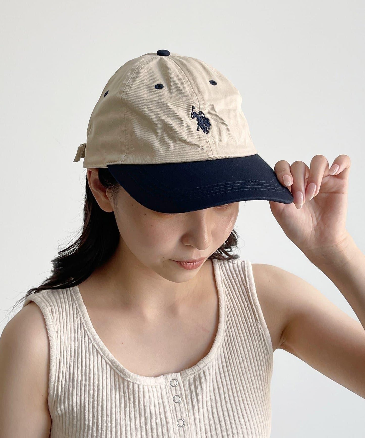 U.S. POLO ASSN. 單點刺繡 棒球帽