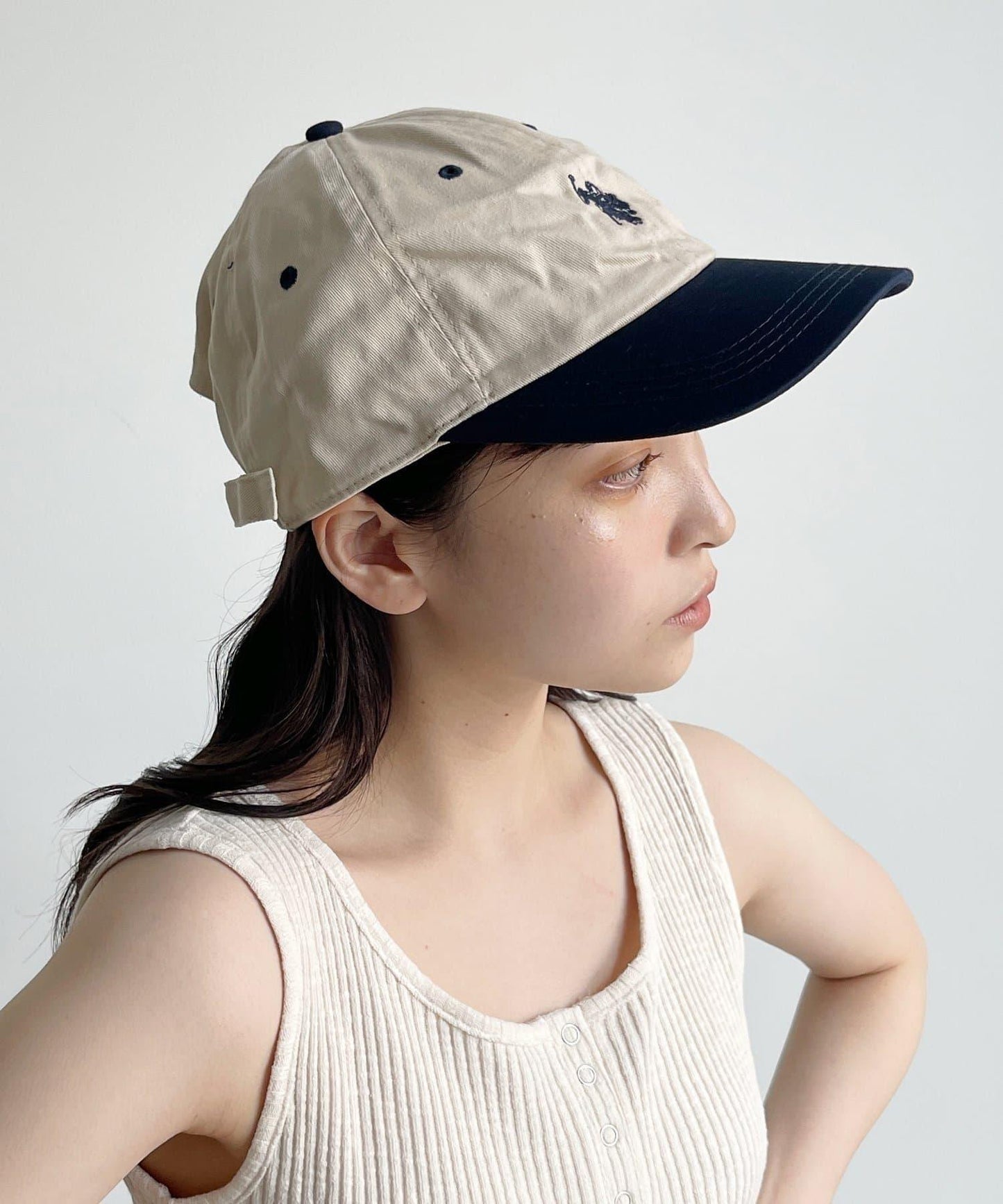 U.S. POLO ASSN. 單點刺繡 棒球帽