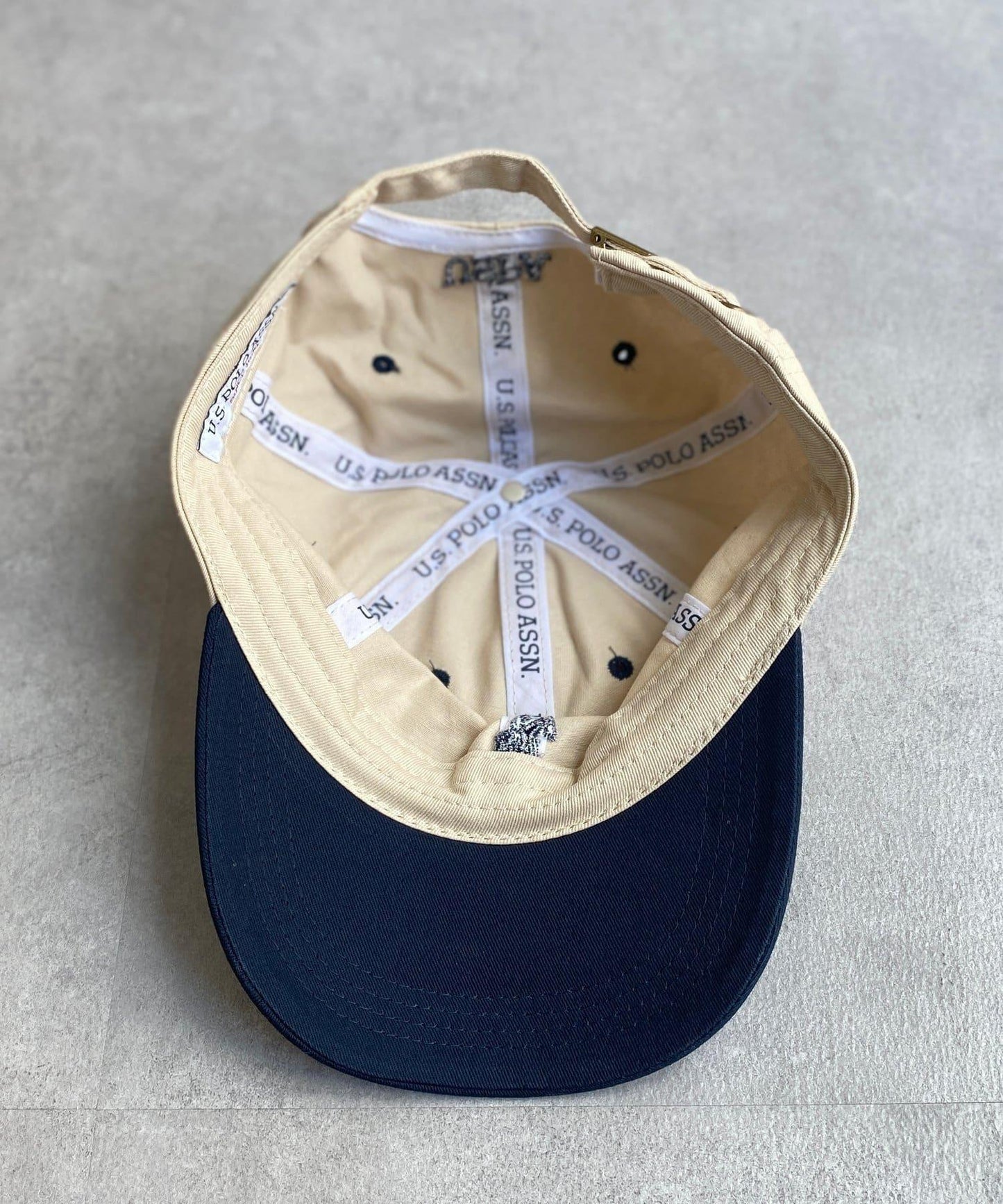 U.S. POLO ASSN. 單點刺繡 棒球帽