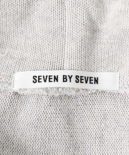 SEVEN BY SEVEN PULLOVER KNIT HOODIE 針織連帽上衣