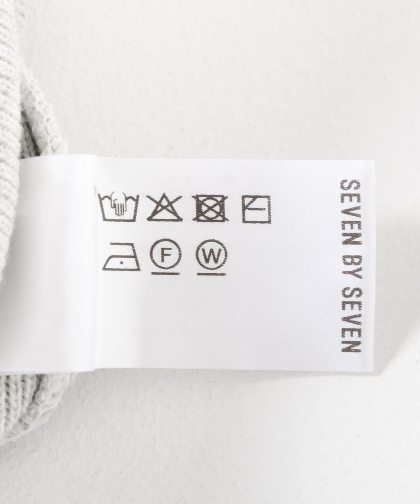 SEVEN BY SEVEN PULLOVER KNIT HOODIE 針織連帽上衣