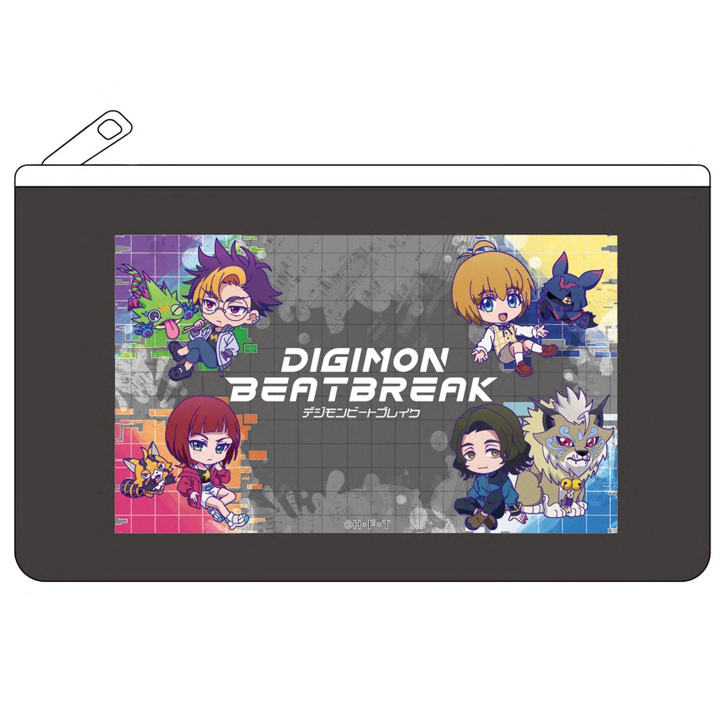 DIGIMON BEATBREAK（數碼寶貝） Q版插畫 化妝包