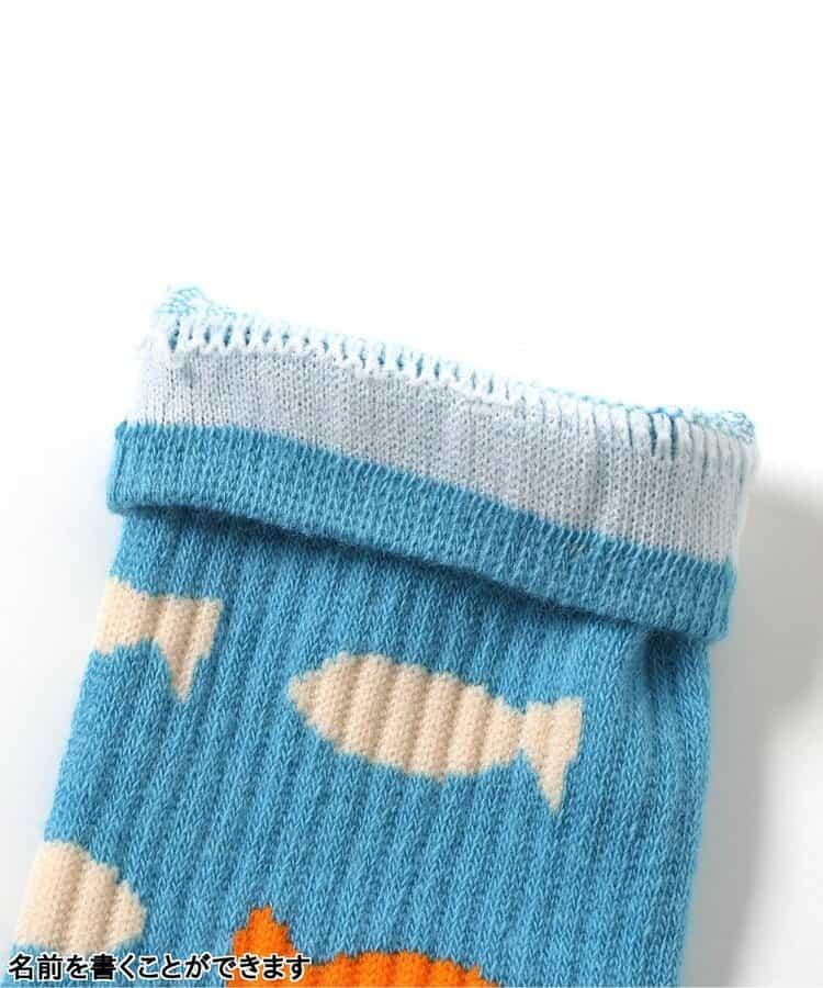 Logo魚圖案襪子