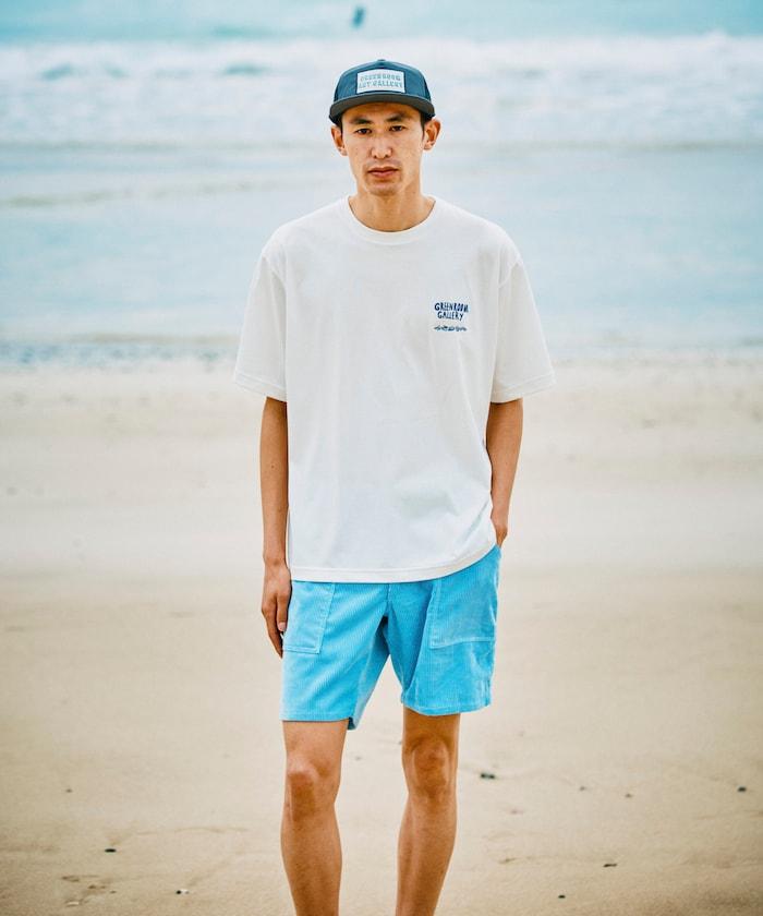 GREENROOM GALLERY × FREAK'S STORE 聯名 Fabian Lavater 圖案 短袖T恤 聯名款