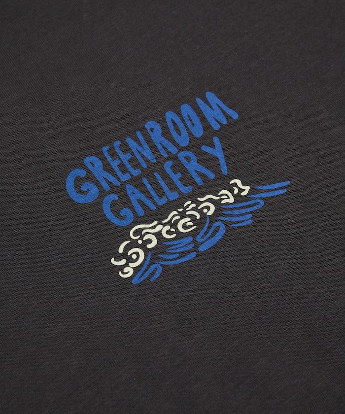 GREENROOM GALLERY × FREAK'S STORE 聯名 Fabian Lavater 圖案 短袖T恤 聯名款