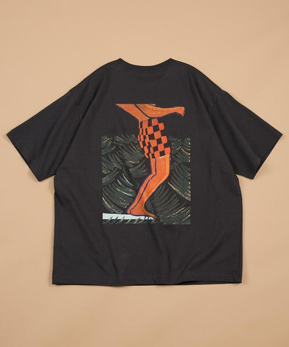 GREENROOM GALLERY × FREAK'S STORE 聯名 Fabian Lavater 圖案 短袖T恤 聯名款