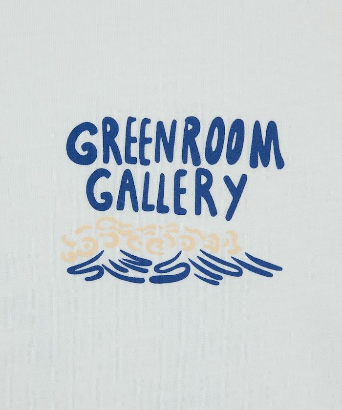 GREENROOM GALLERY × FREAK'S STORE 聯名 Fabian Lavater 圖案 短袖T恤 聯名款