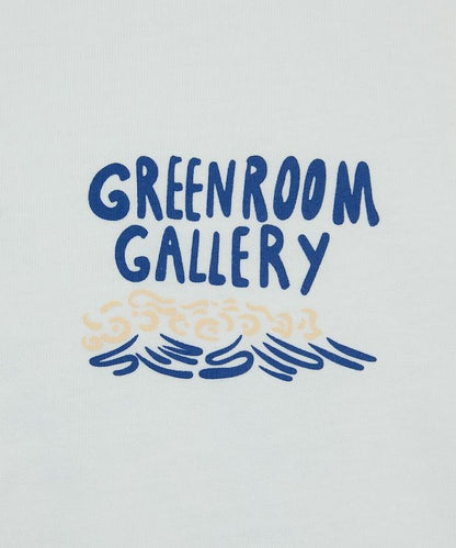 GREENROOM GALLERY × FREAK'S STORE 聯名 Fabian Lavater 圖案 短袖T恤 聯名款