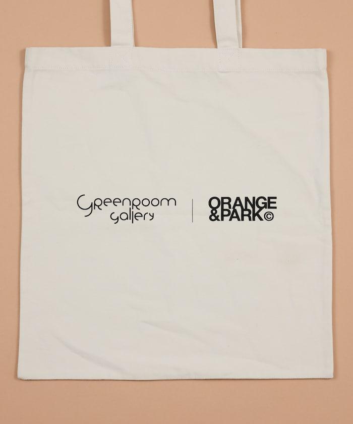 GREENROOM GALLERY × FREAK'S STORE 聯名 Orange&Park 托特包