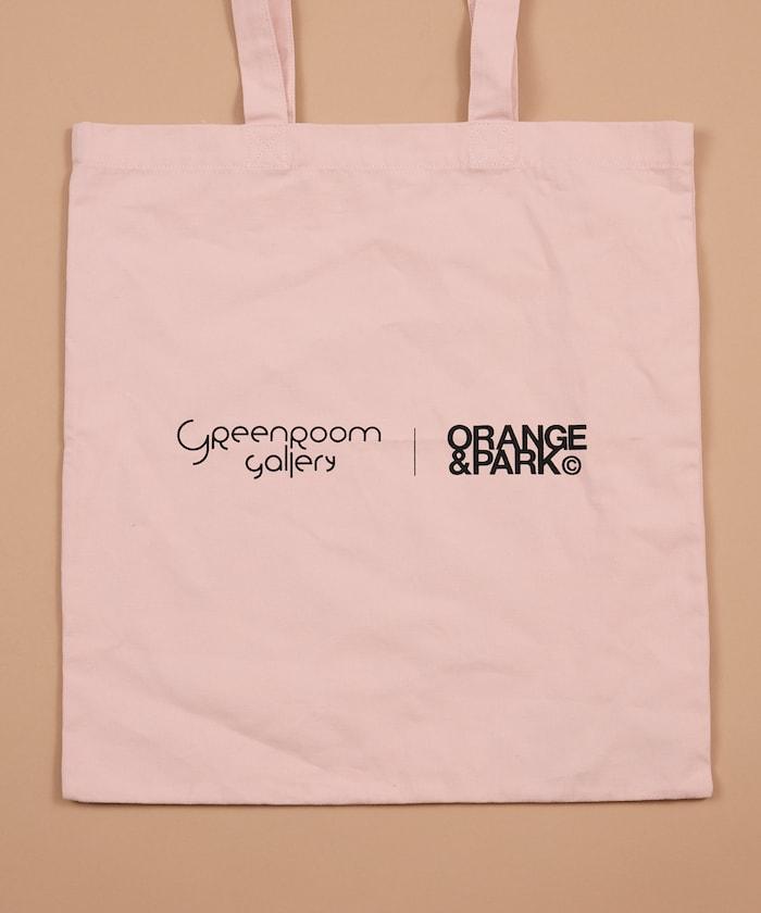 GREENROOM GALLERY × FREAK'S STORE 聯名 Orange&Park 托特包