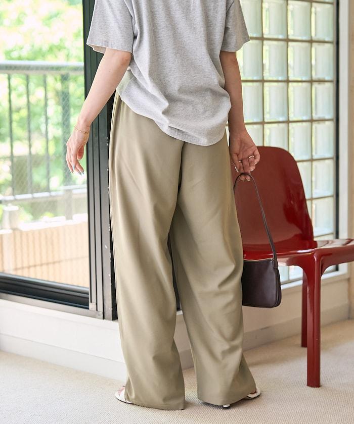 接觸冷感涼感寬鬆休閒褲