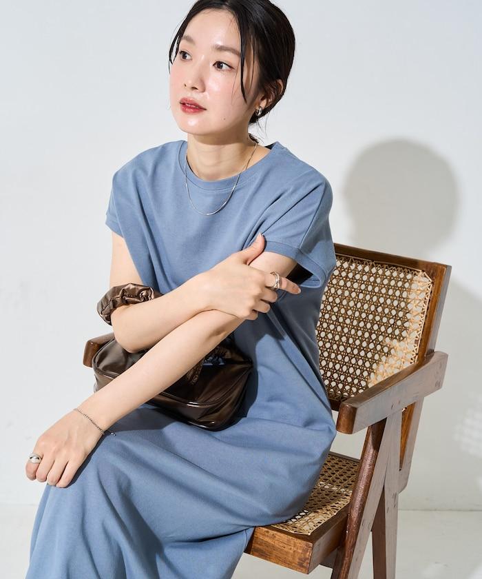 無袖 USA棉 連衣裙