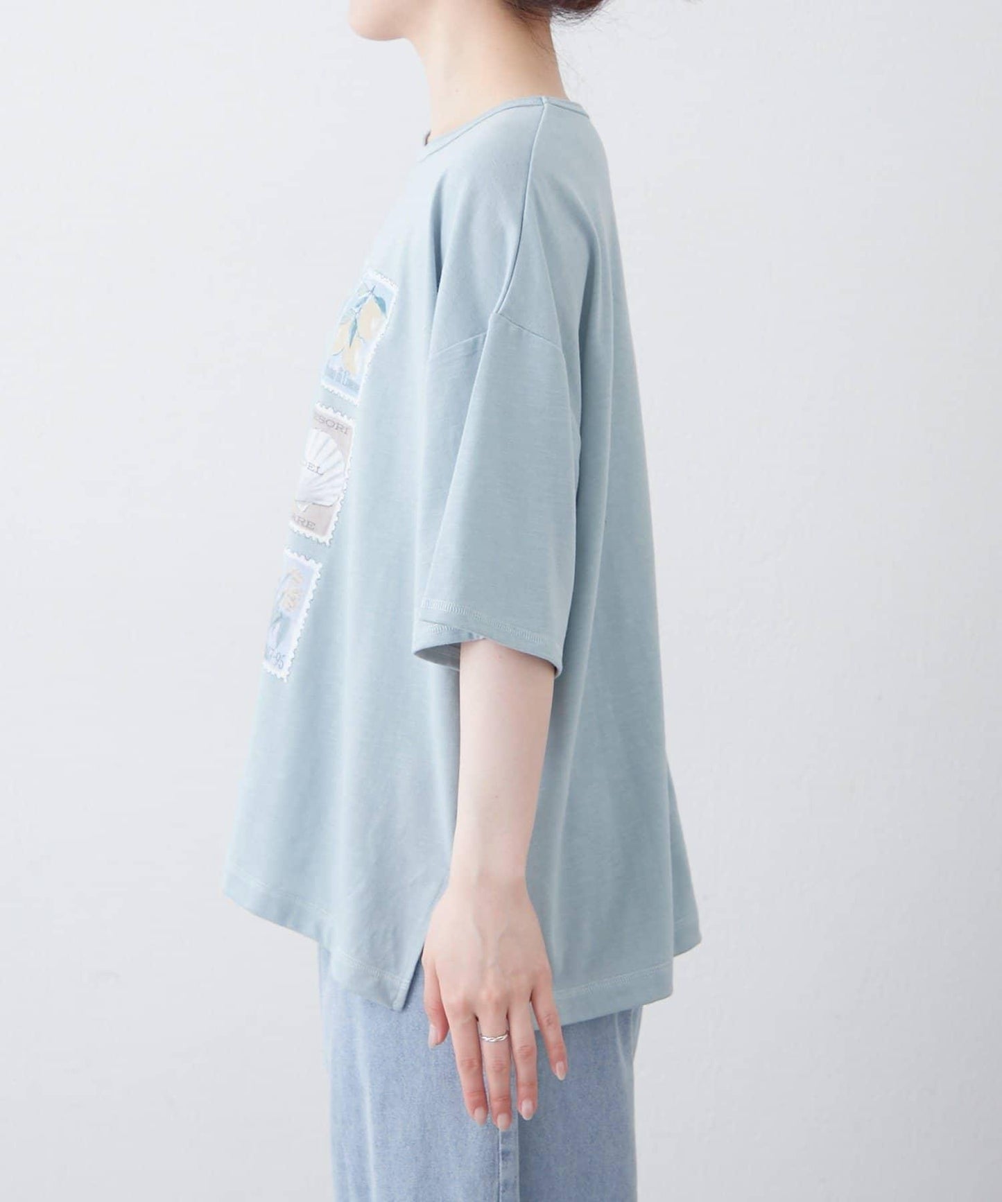 AMALFI 單點刺繡 多樣印花 T恤