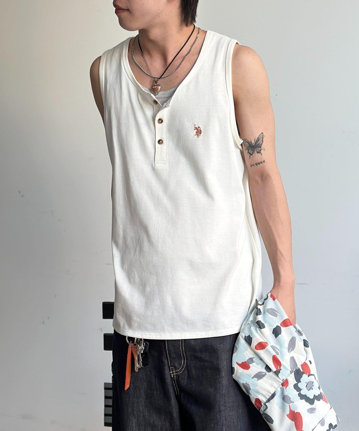 U.S. POLO ASSN. 亨利領背心