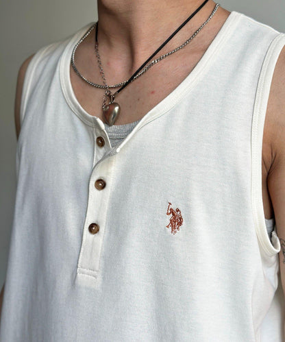 U.S. POLO ASSN. 亨利領背心
