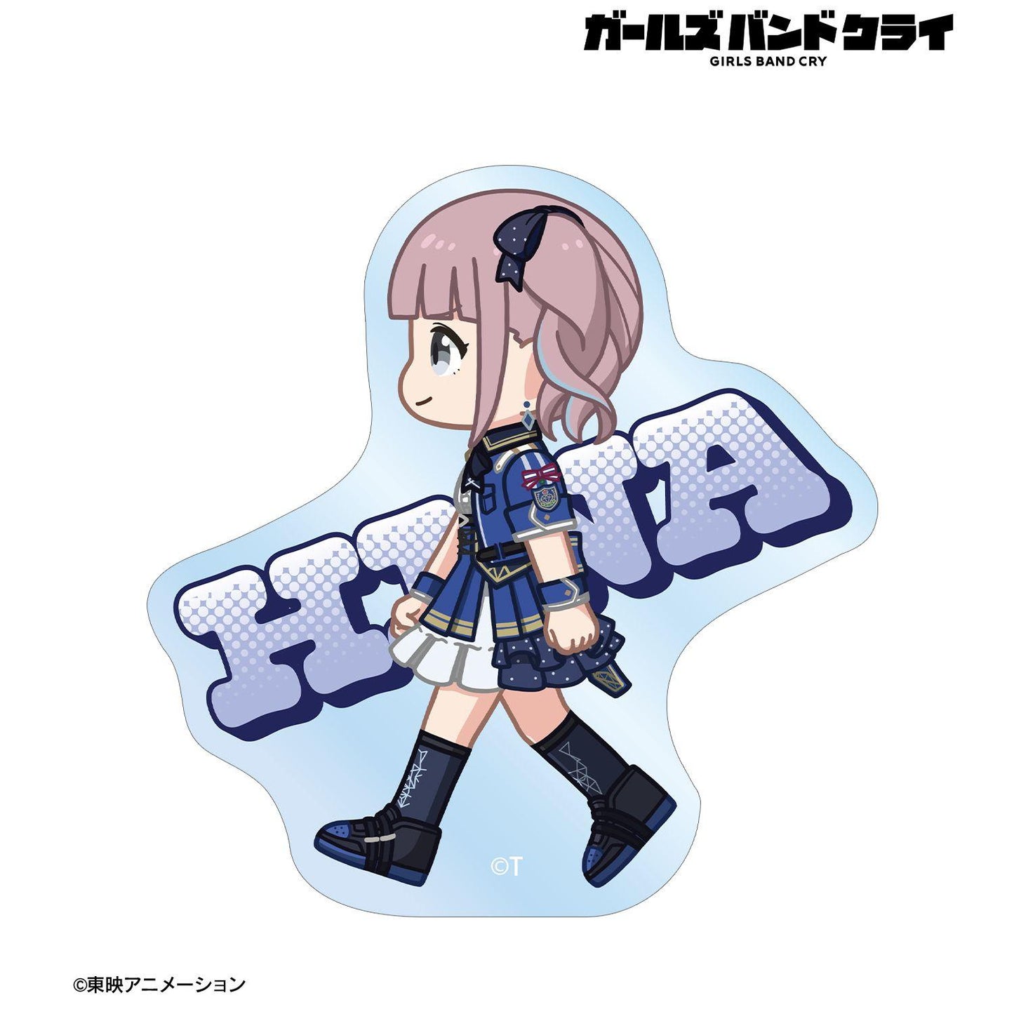 《哭泣少女樂隊》 ちびとこ系列 第二彈 ヒナ 透明異形貼紙