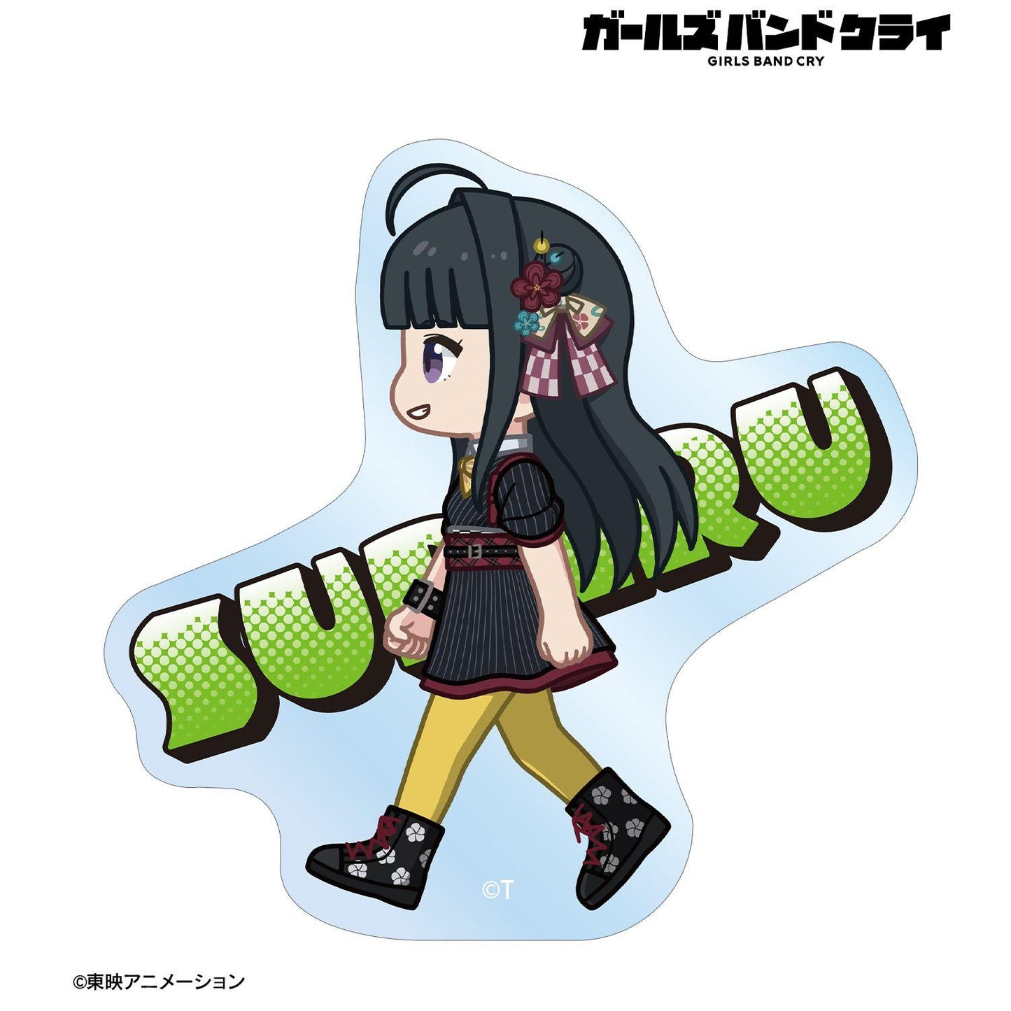 《哭泣少女樂隊》 Q版系列 安和すばる 透明異形貼紙