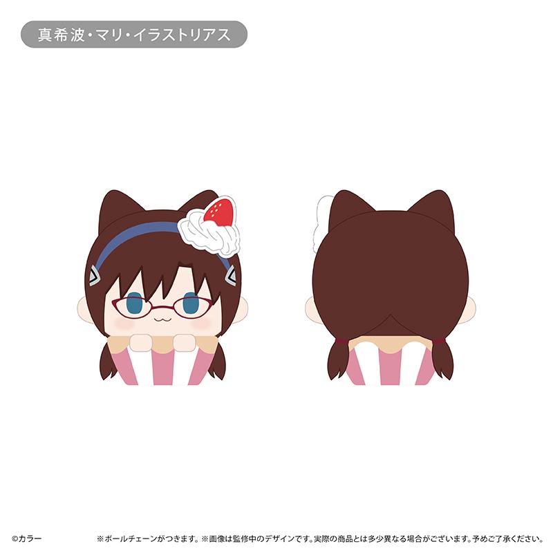新世紀エヴァンゲリオン（新世紀福音戰士） 杯子蛋糕毛絨系列 全套BOX 毛絨公仔 5個裝